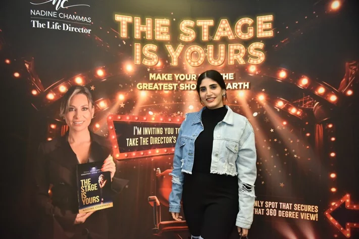 Nadine Chammas book signing